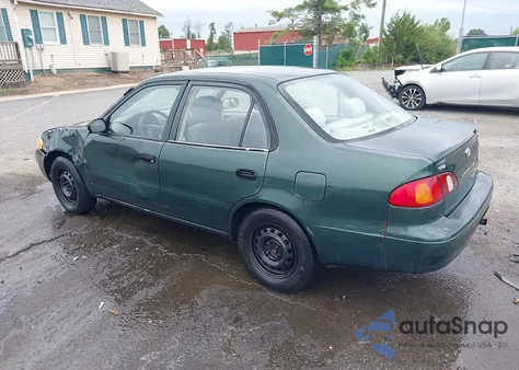 2000 Toyota Corolla Ve from USA, damaged, VIN 2T1BR12E7YC280546